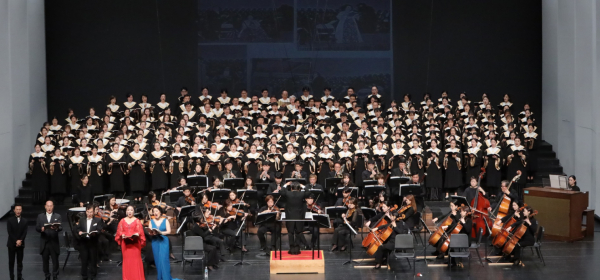 지난 2019년 11월 대전예술의전당에서 열린 헨델 메시아 연주회 장면.