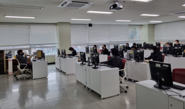 사립유치원 K-에듀파인 사용자 역량 강화 교육 실시 모습