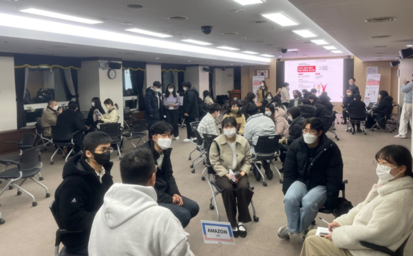 2022 힘찬 청년 취업 멘토링 콘서트 행사 장면