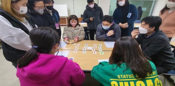 2022년 꿈이 트이는 독서교육 “꿈틀꿈틀 동네북”행사 진행 모습