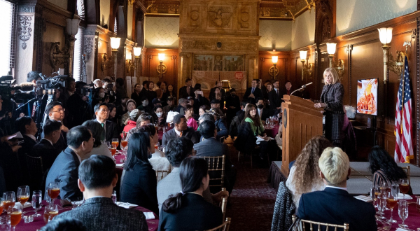 미국 연방의회 ‘김치의 날’ 기념행사 사진 * 캐롤린 멀로니 하원의원