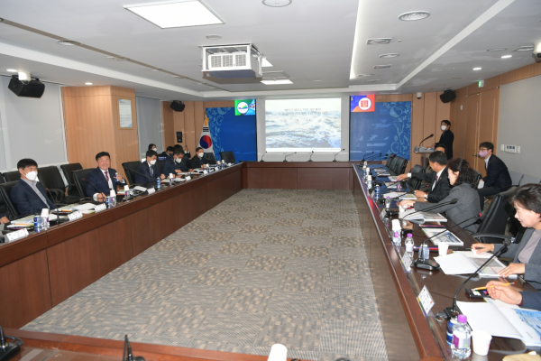 하수도정비 및 물재이용 관리계획 수립 용역 중간보고회