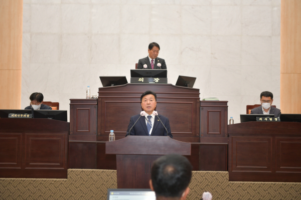 최재구 예산군수 시정연설