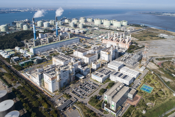 한국서부발전 평택발전본부 전경