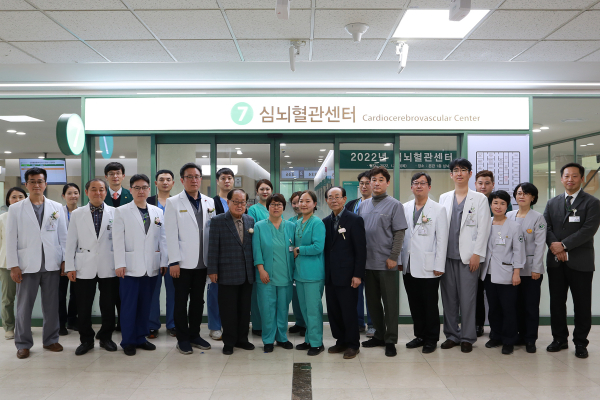 심뇌혈관센터 개소 단체사진