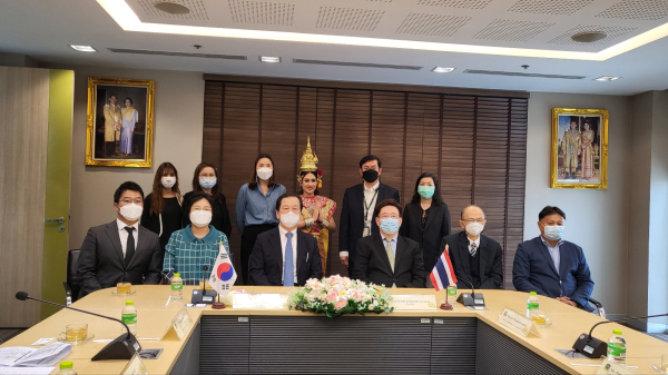 선문대-태국 PIM 업무 협약식 단체 사진