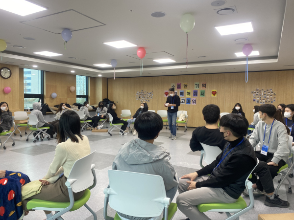 위(Wee)센터 드림&Dream멘토링 해단식 모습