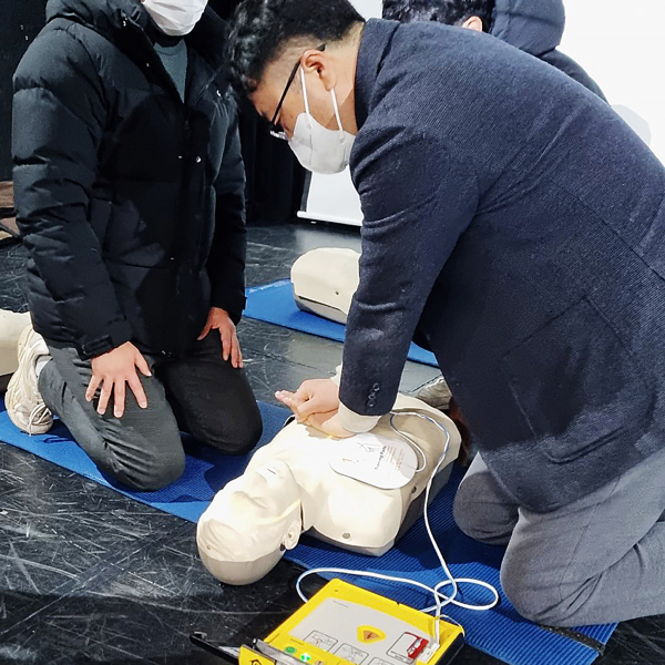 전 공무원 대상 심폐소생술 교육 실시