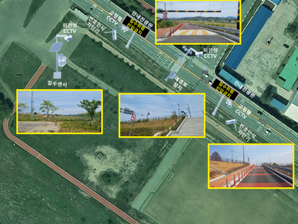 재난대응 스마트 시스템 구축 - 쌍신 둔치주차장 침수위험알림시스템 구축