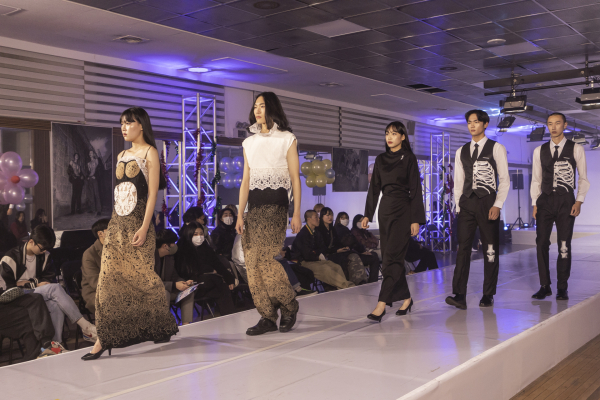 대덕대 모델학과 발표회 현장 모습