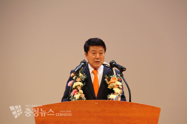 민선 2기 충남체육회장, 김영범 후보 89표차 당선/사진 권상재 기자