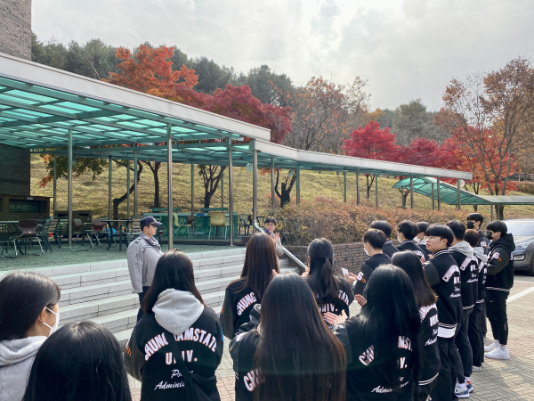 경찰행정학과 1학년 중앙경찰학교 방문 시 이o진 순경 인사