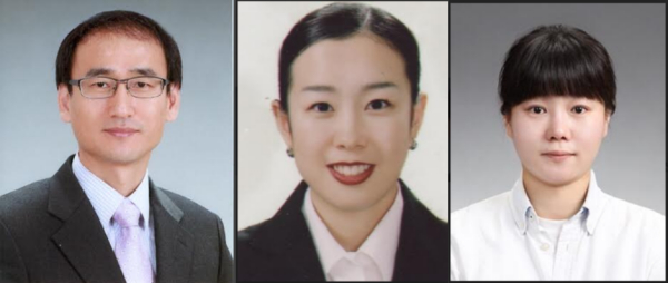 (사진 왼쪽부터) 원예산림학과 안영직, 우상미, 김은경