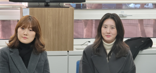 27일 CNCITY에너지 마음 에너지 재단 함선재(오른쪽) 관장과 이보리(왼쪽) 음악 감독.