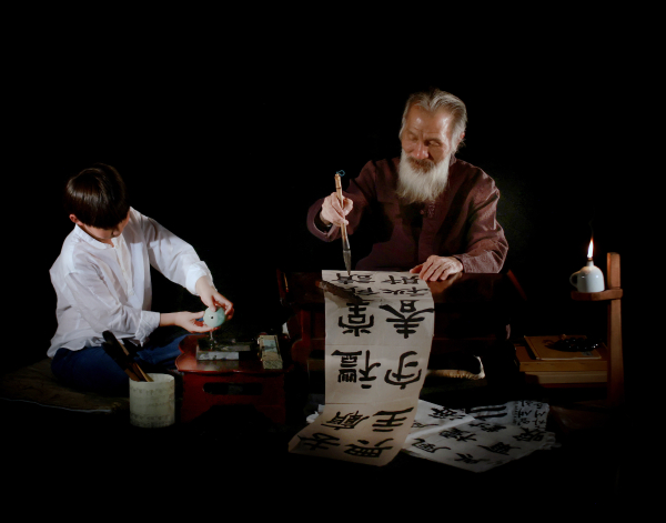 공모전 금상: 조윤정 (할아버지와 손자)