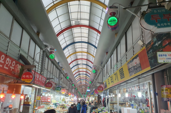 태평전통시장 안개분무시스템 준공