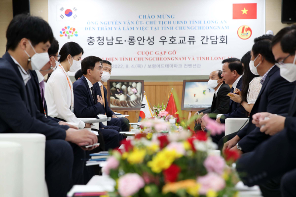 도지사-롱안성장 접견(2022.8.4.)