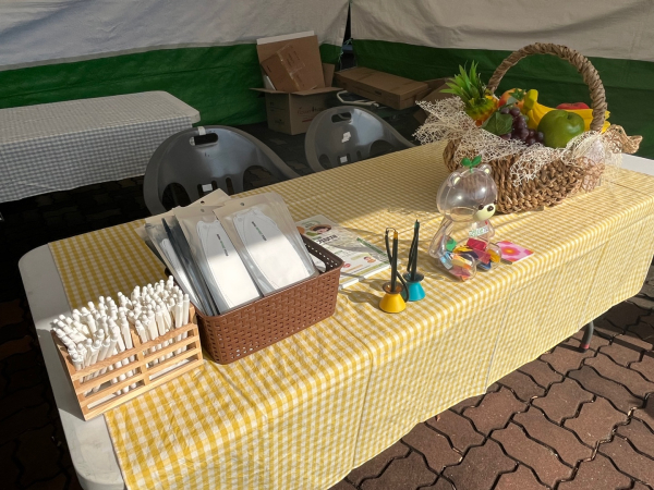 고향사랑기부제 홍보부스