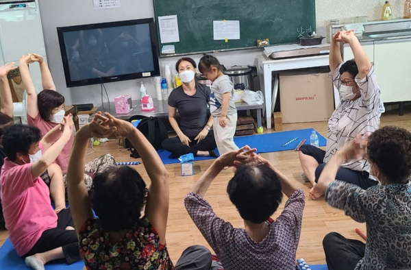 농한기 건강 체조 교실 운영