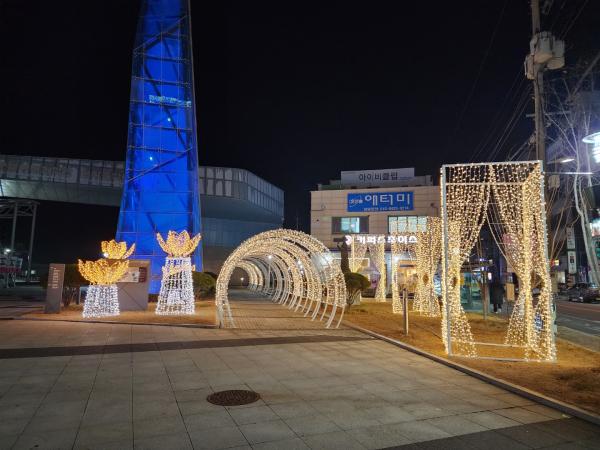 야간경관조명 사진