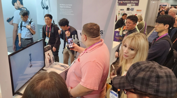 2023 국제전자제품박람회 행사 진행 장면/한기대 제공