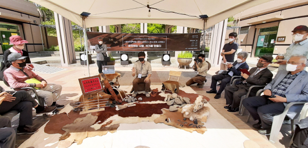 석장리박물관_뗀석기제작 체험 프로그램