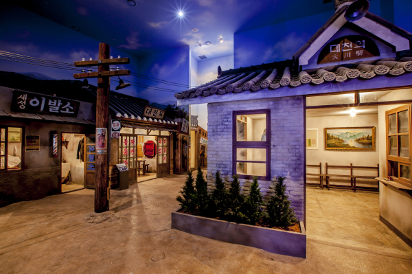 보령박물관 전시실 모습