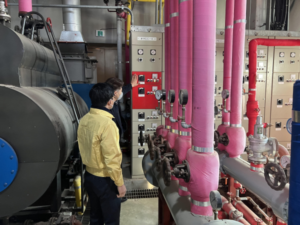 대천연안여객선터미널 점검 사진