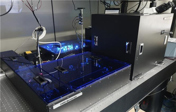 ETRI 비선형 라만 분자 진동 영상 기기