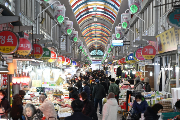 태평전통시장 전경