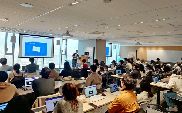 협약식 후 전문가 교육 및 설명회 개최 현장 모습