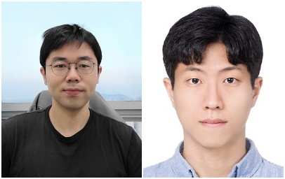 (좌) AIST 바이오및뇌공학과 장무석 교수,  이찬석 박사과정생