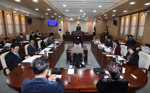 홍성군의회 제292회 임시회 개회