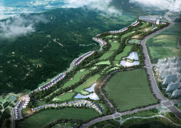 내포신도시 골프장 조감도