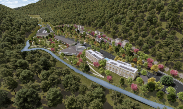 국립김해숲체원 조감도