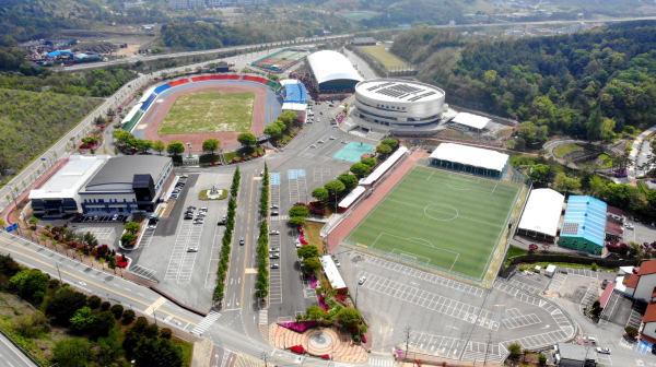예산종합운동장 전경