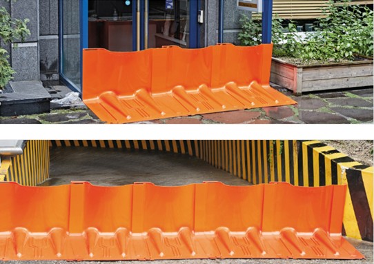 건축물 침수방지시설 설치 예시 사진