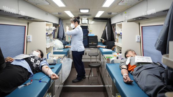 한국타이어, 2023 생명 나눔 헌혈 캠페인 현장