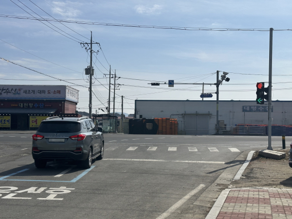 감응신호 시스템 위치도