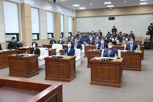 제165회 계룡시의회 임시회 본회의
