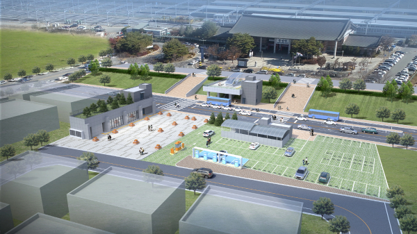 홍성역세권 도시개발사업 예상도