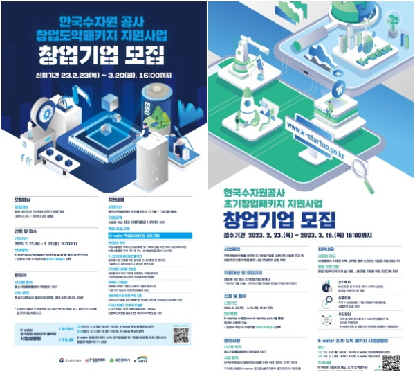 2023년 초기창업패키지 지원사업 포스터