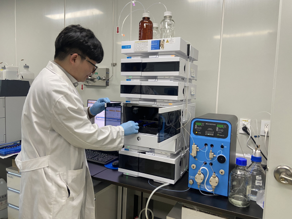 학교 먹는 물 수질 검사 모습(보환연)