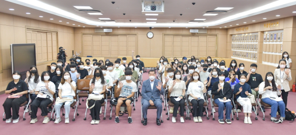 공주사랑장학금 신설 - 대학생 학습지원단