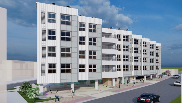 국민임대주택 조감도