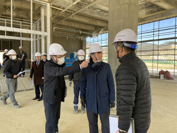 (가칭)헬스케어스파산업 지원센터 방문 장면