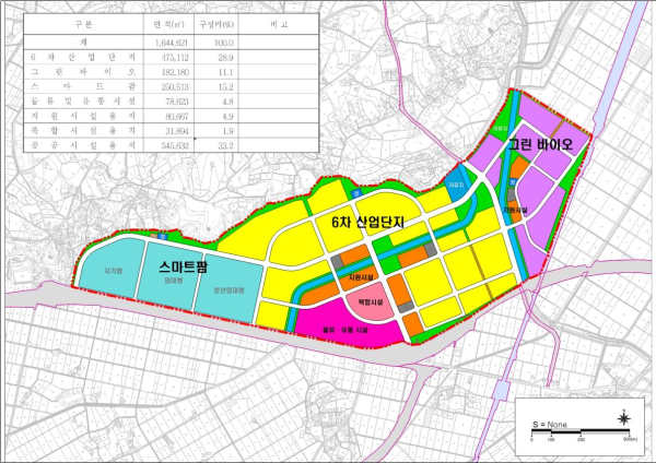 내포 농생명 바이오 클러스터 토지이용계획