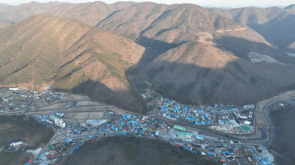 사업 대상지 위치도(성주면)