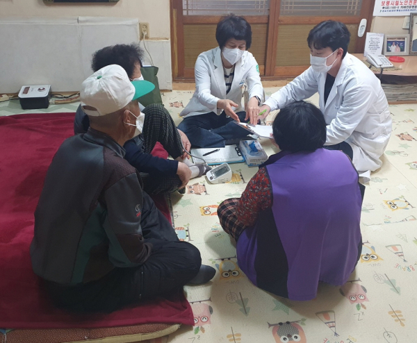 방문 한방진료 사진