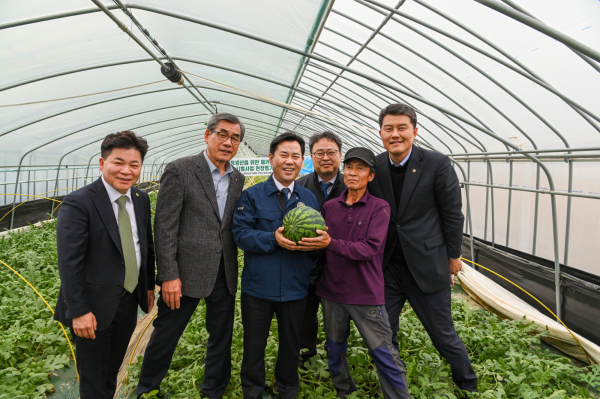 수박패키지 환경개선 기술보급 시범사업 현장